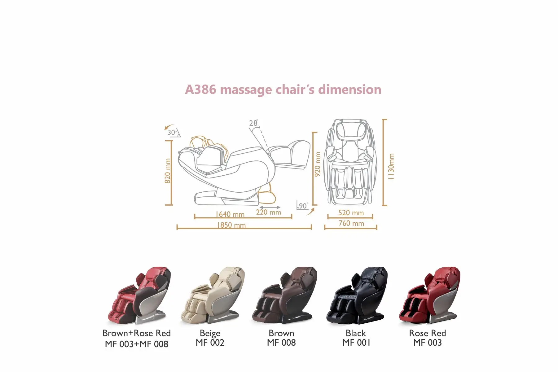 صندلی ماساژور آیرست مدل SL-A386