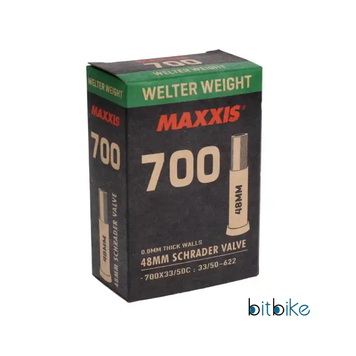 تیوب مکسیس مدل Maxxis welter weight 700x33-50c