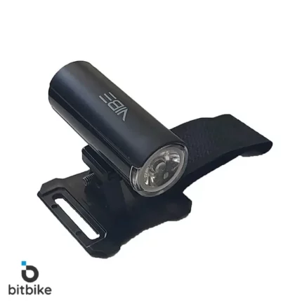 ست چراغ جلو و عقب دوچرخه وایب قابل نصب روی کلاه ضدباران و شارژی مدل 0270